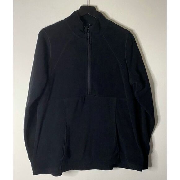 Zelos Plus Size Black Half Zip Fleece Pullover Size 0X - Picture 1 of 7